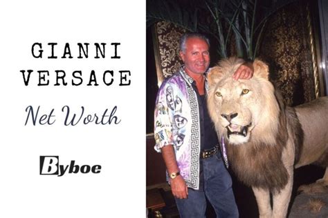 stile gianni versace|gianni versace net worth at death.